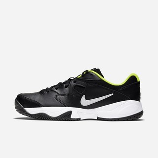 Adidasi Tenis Nike NikeCourt Lite 2 Hard Court Barbati Negrii Albi | UHVS-69320